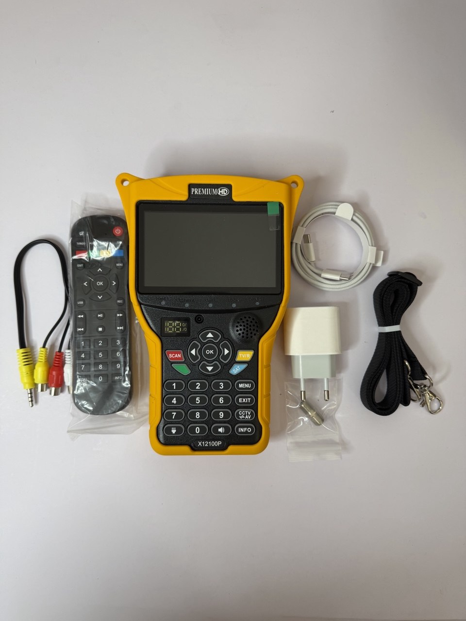 فایندر تصویری سه کاره پرمیوم 12100plus(ساخت2026 با درگاه تایپc) Premium x12100 plus